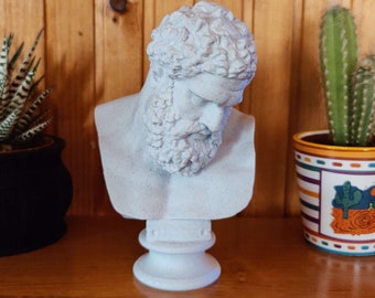 Hercules Bust Statue: 3D Printed Statue of a Greek Demigod