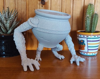 Estatua de Elden Ring Pot Boy / Living Jar, estatua de juego decorativa, escultura de Dark Souls, regalo de decoración para el hogar y la oficina impecablemente impreso