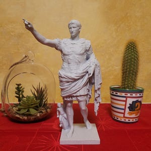 Augustus Caesar Statue: 3D Printed Roman Sculpture, Augustus in Prima Porta