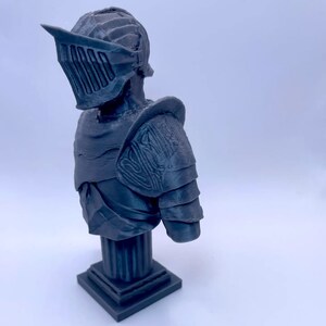 Dark Souls Alva Bust: Flawless 3D Print Statue image 6
