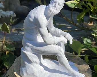 Greek Boxer at Rest: 3D Printed Replica of the Original Sculpture