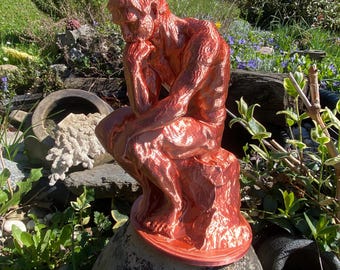 Rodin's Statue of The Thinker: 3D Printed Replica Sculpture