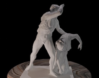 Ludovisi Gaul Suicide Statue: 3D Printed Replica