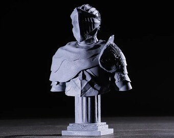 Dark Souls Statue Alva Bust, Flawless 3D Print, Perfect Gift