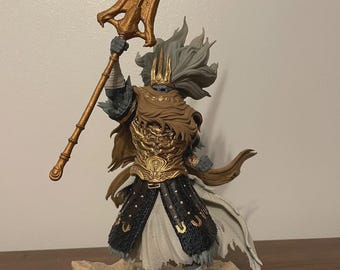 Nameless King Statue Dark Souls 3D Printed, Unpainted