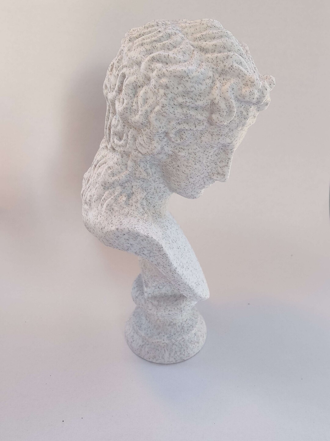Bust of Adonis Sculpture 3D Printed Etsy