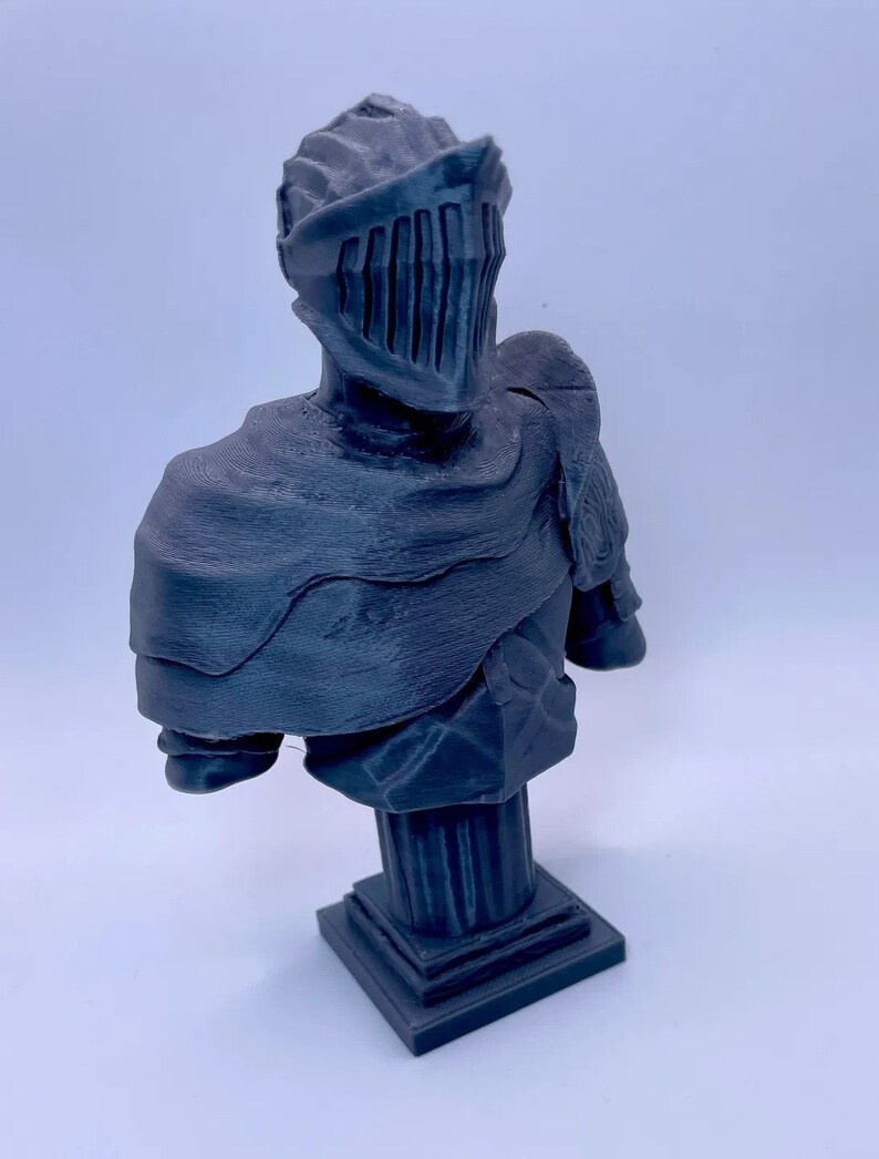 Dark Souls Alva Bust: Flawless 3D Print Statue image 4