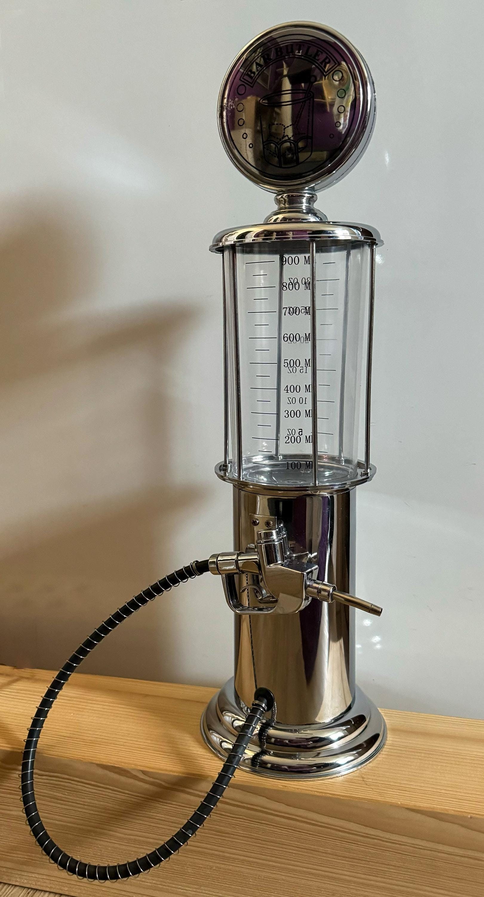 Bar Butler Drinks Dispenser Retro Pump Design 900ml/32oz for Home Bar 1990s