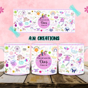 Kristen design för 283 g muggar, Guds löften för mig