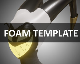 Adam Head Cosplay Foam and Paper Pepakura Templates Foam Template