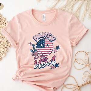 Independence Day, USA Flag, Natural Retro, Party in the USA Shirt,  Cool Sweatshirts, 4th of July tee, Kids Shirt, Retro Funny Shirt.