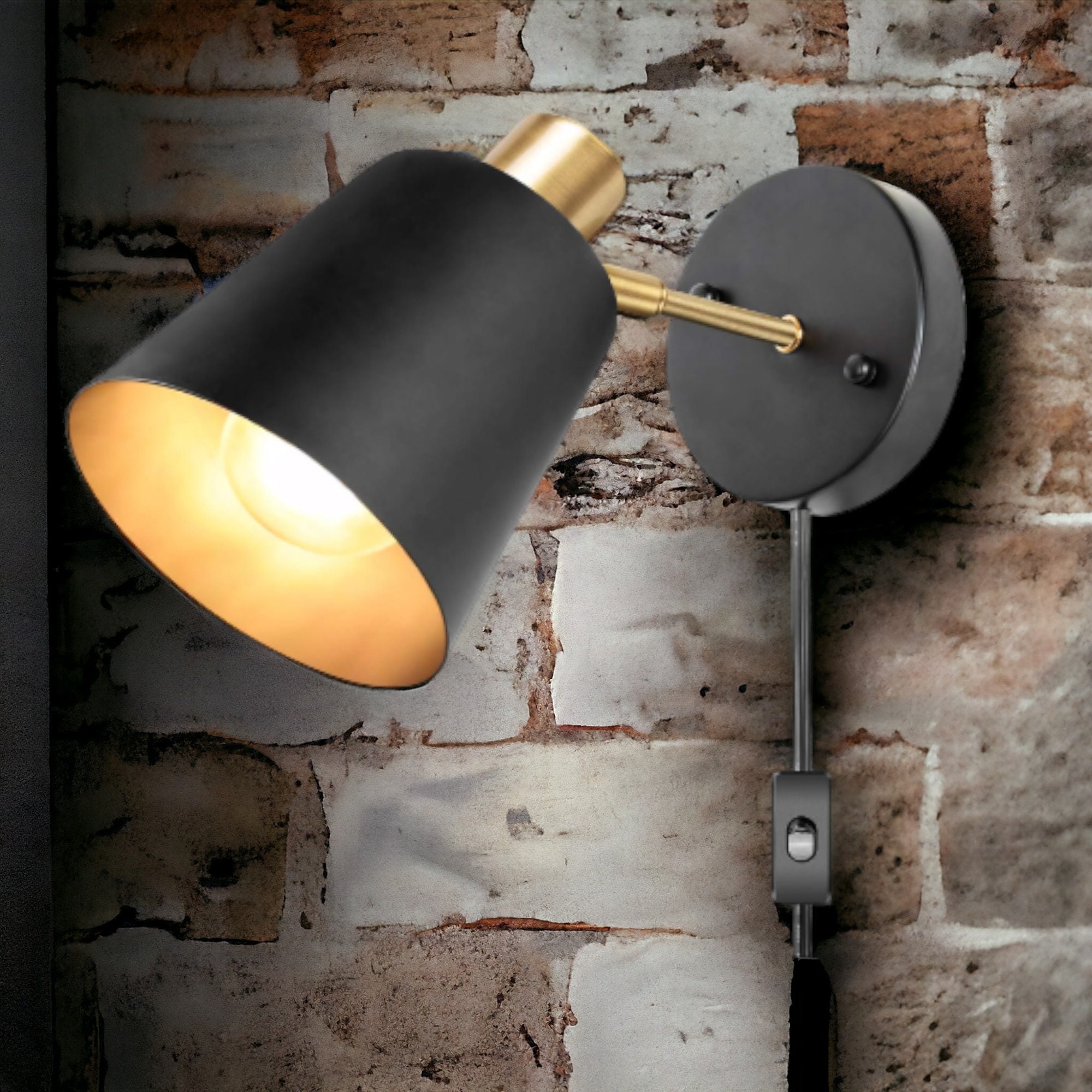 Corded Sconce Etsy