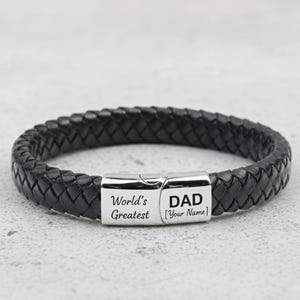 Pulseras personalizadas para hombre. Pulseras a medida para él. Regalos de Navidad personalizados para papá, novio o marido. Joyería personalizada para hombre.