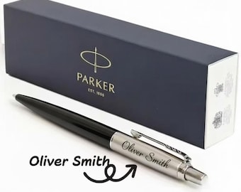 Personalisierter Parker Kugelschreiber, Kugelschreiber, Parker Pen, Geschenk für ihn, Geschenk für Schullehrer, Firmenstift, Weihnachtsgeschenk