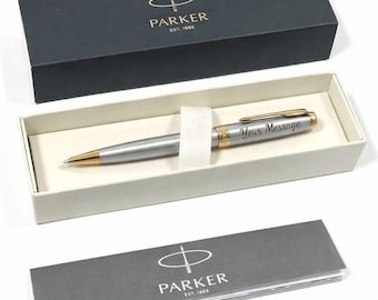 Personalised Luxury Parker IM Pen Engraved, Custom Name or Logo Pen, Corporate Gift, Business Branding, Luxury Gift for Him, Groomsmen Gift