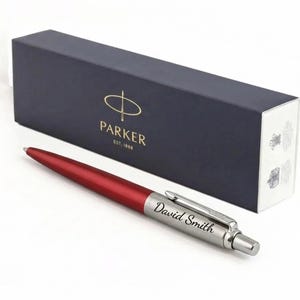 カスタム刻印入りパーカーペン、ボールペン、ジョッターペン、パーソナライズされたペンギフト、男性へのギフト、学校の先生へのギフト、会社ロゴ入りペン