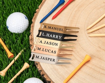 Cadeau personnalisé de fabricant de balle de golf pour le cadeau de mari pour les amateurs de golf Marqueur de balle de sport de golf Cadeau personnalisé pour lui son petit ami