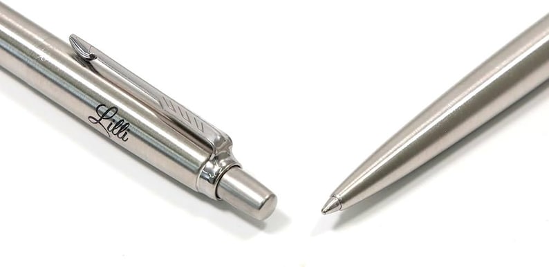Personalised Engraved Parker Pen, Ballpoint Jotter Pen, Personalised Pen, Gift for Him, for Doctor, Company Pen Wedding Groomsmen Gift image 9