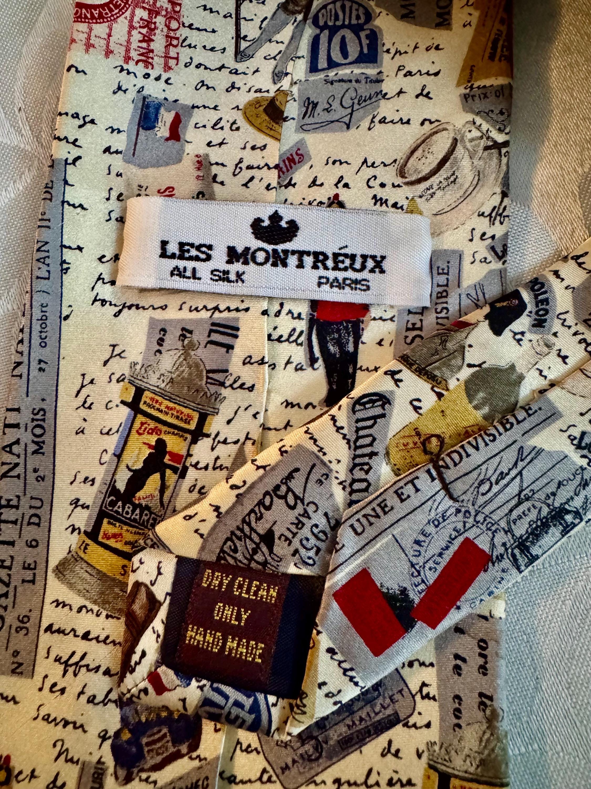 Vintage Domenico Franco 100% Silk Tie – Made in Canada – Funky Fashion Accessories Novelty Print