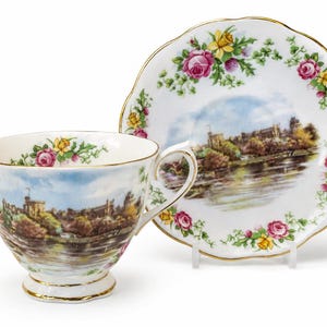 Royal Albert Bone China “Land of Hope and Glory” Teacup & Saucer bild 2