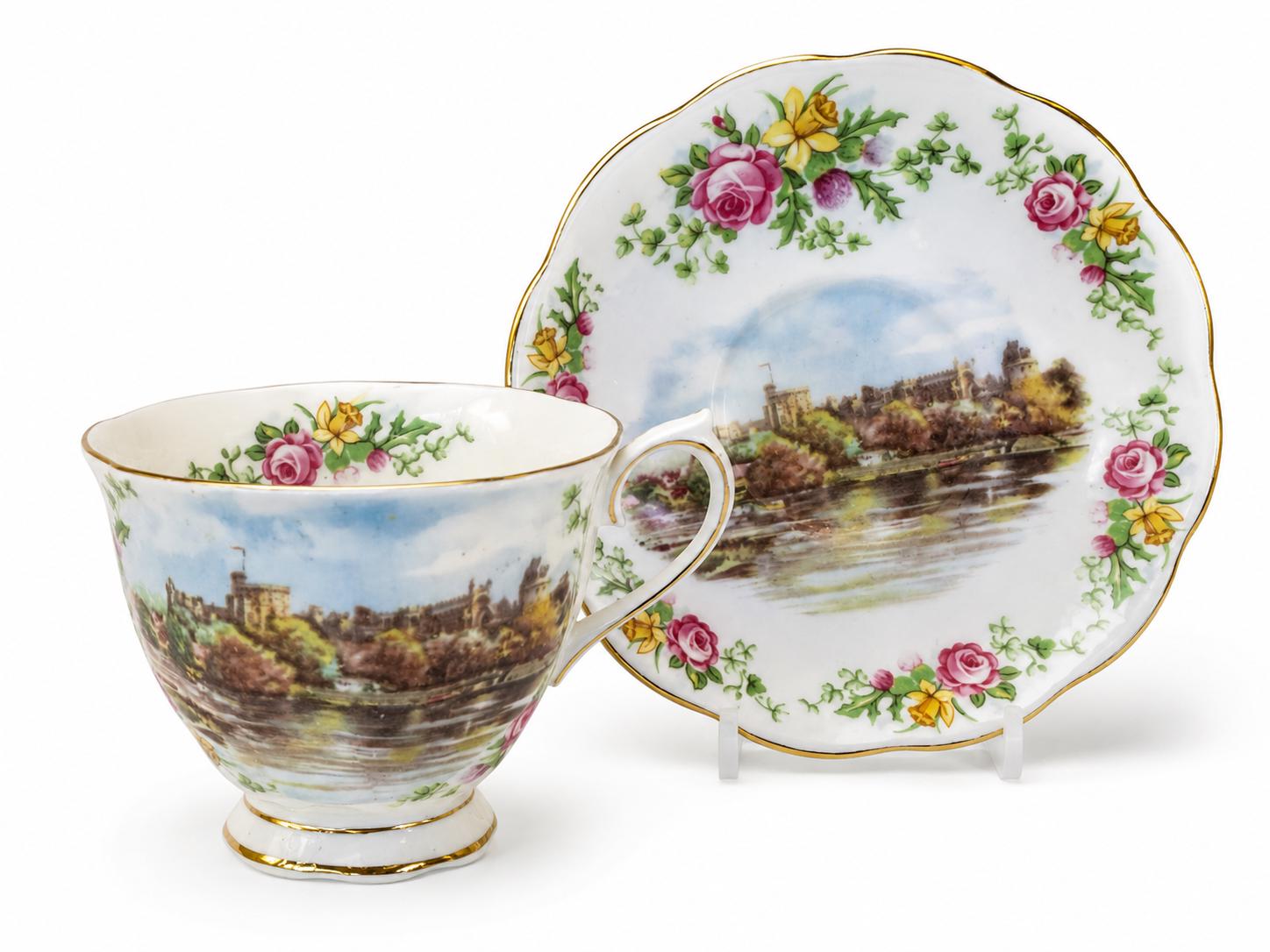 Royal Albert Bone China “Land of Hope and Glory” Teacup & Saucer