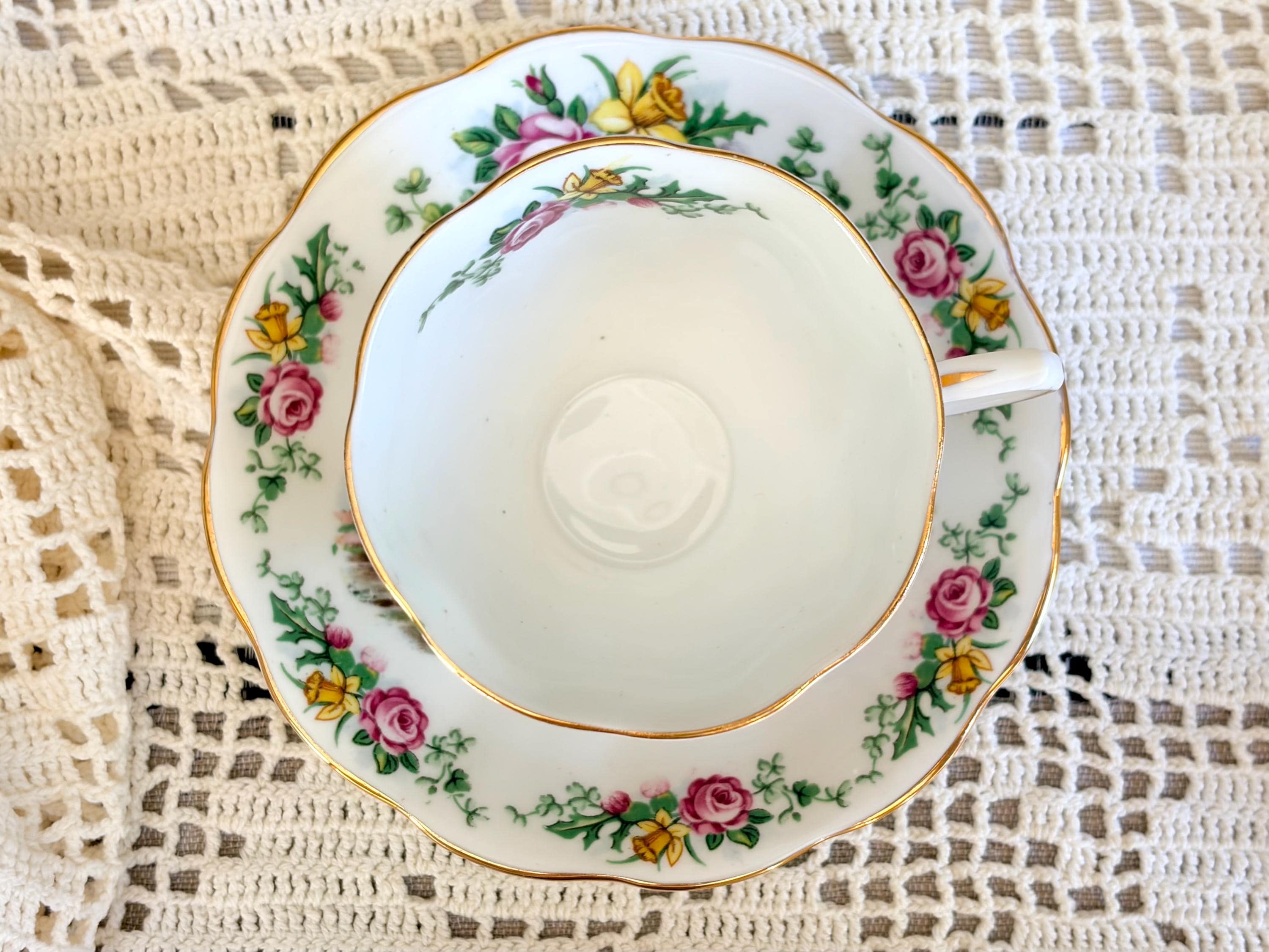 Royal Albert Bone China “Land of Hope and Glory” Teacup & Saucer