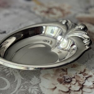 Vintage Viking Plate Silverplate Wedding Rings Heart-Shaped Trinket Dish – Made in Canada