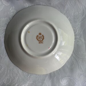 Queen Anne Fine Bone China Teacup Saucer – Wheat Pattern, Made England bild 14