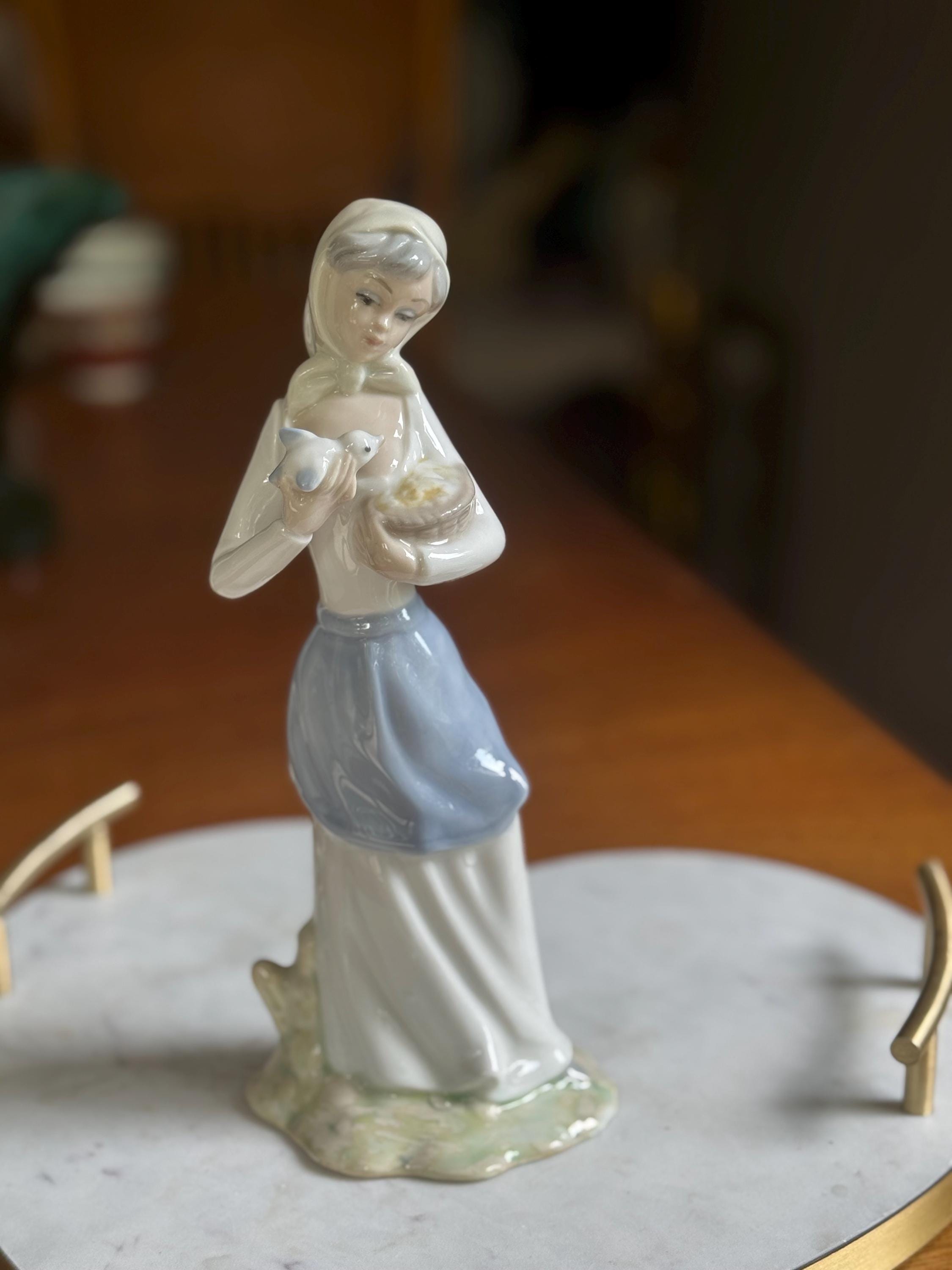 Spanish Porcelain Figurine Collection – Elegant Ladies & Girls – REX Valencia or Porceval