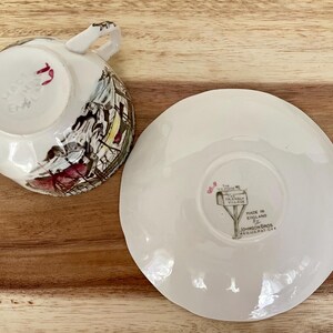 Johnson Bros “The Friendly Village – The Ice House” Cup & Saucer – Made in England bild 6
