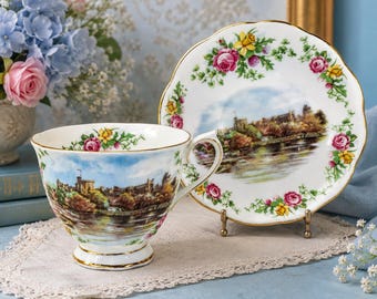Royal Albert Bone China “Land of Hope and Glory” Teacup & Saucer