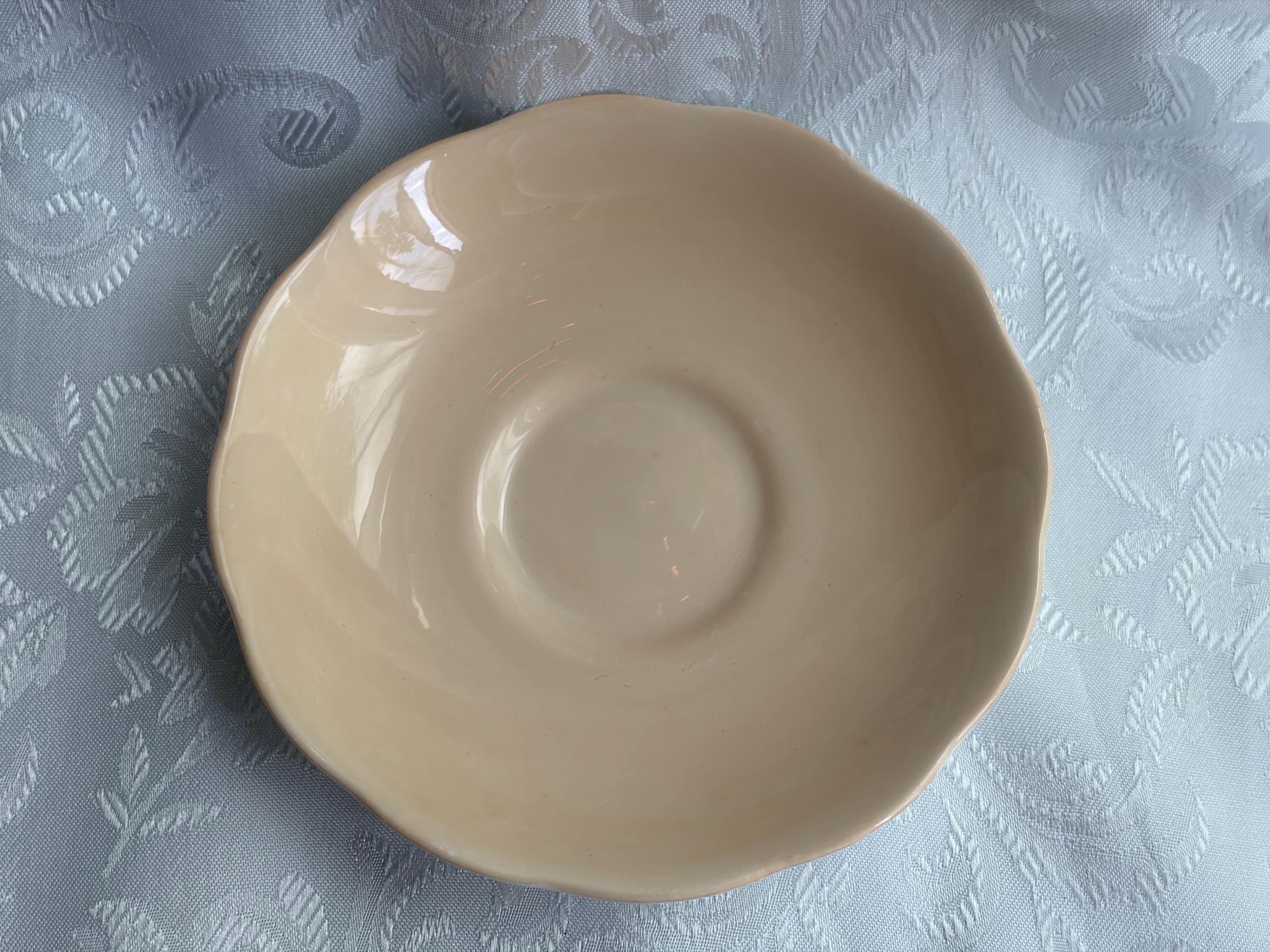 Vintage Royal Albert “Pastella” Teacup & Saucer – Peach Green Bone China – Made in England