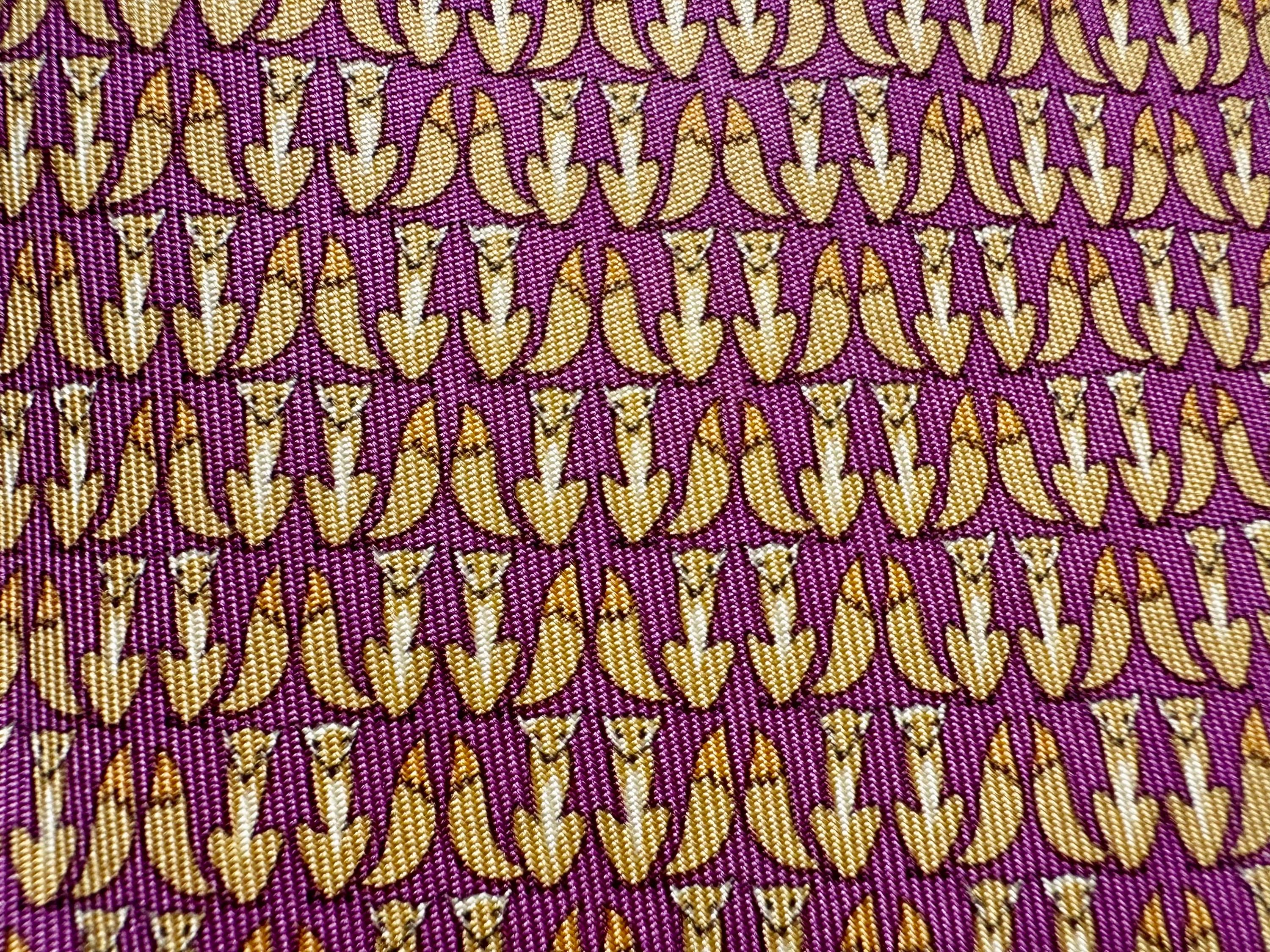 Salvatore Ferragamo Silk Ties – Fox & Elephant Animal Motifs – Designer Neckties – Choice of Two