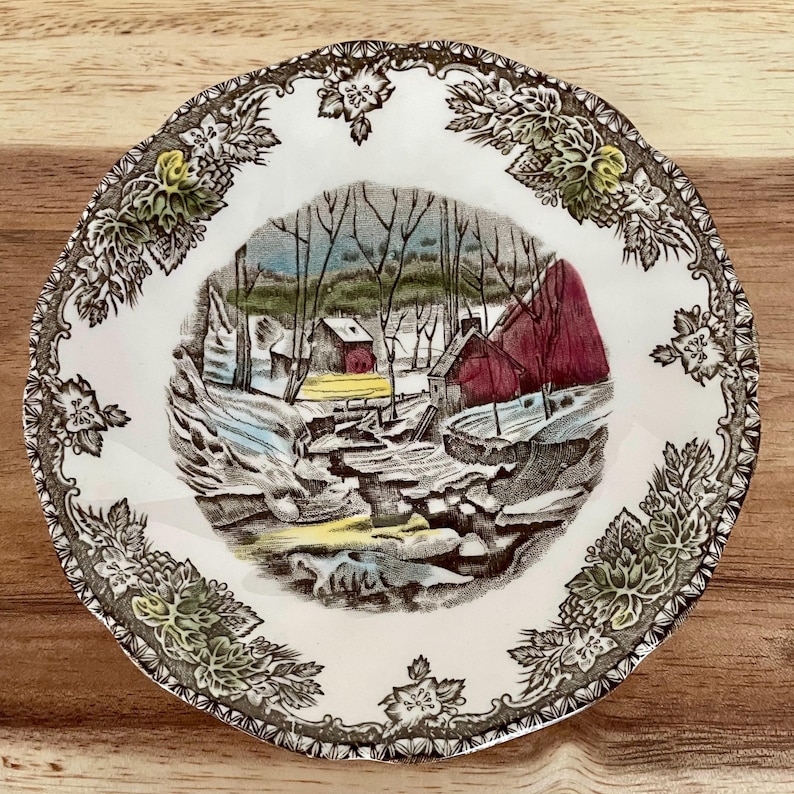 Johnson Bros “The Friendly Village – The Ice House” Cup & Saucer – Made in England bild 2