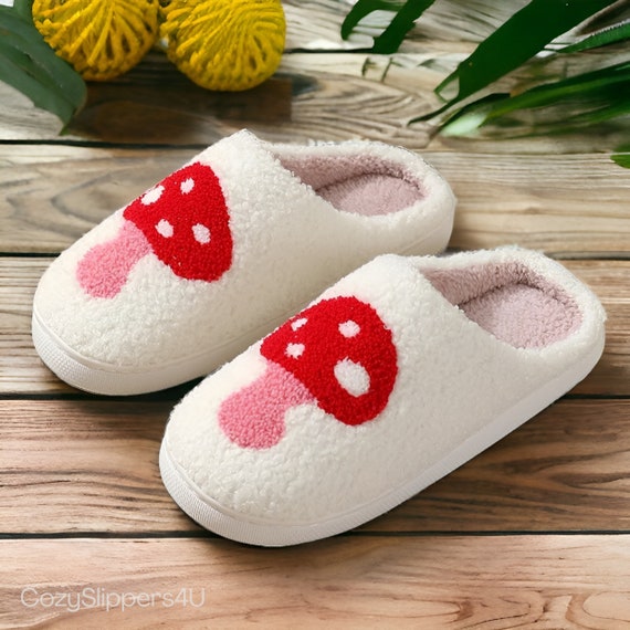 Super Bros Plush Mushroom Slippers With Piranha Decoration And Flower  Design Perfect For Cosplay, Autumn/Winter, Christmas, And Wholesale Gifts  Style #230814 From Zhong09, $18.19 | DHgate.Com
