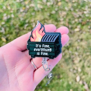 Dumpster Fire Badge Reel 