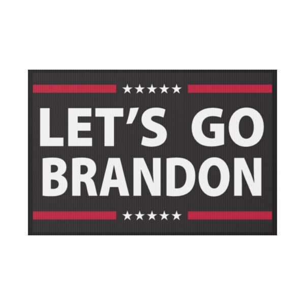 Lets Go Brandon Yard Sign Etsy