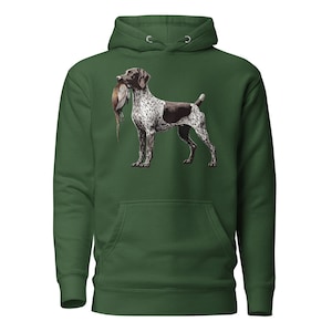 GSP Hoodie: German Shorthaired Pointer Dog Graphic