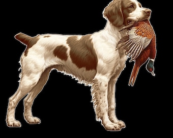 Brittany Sticker (Liver)