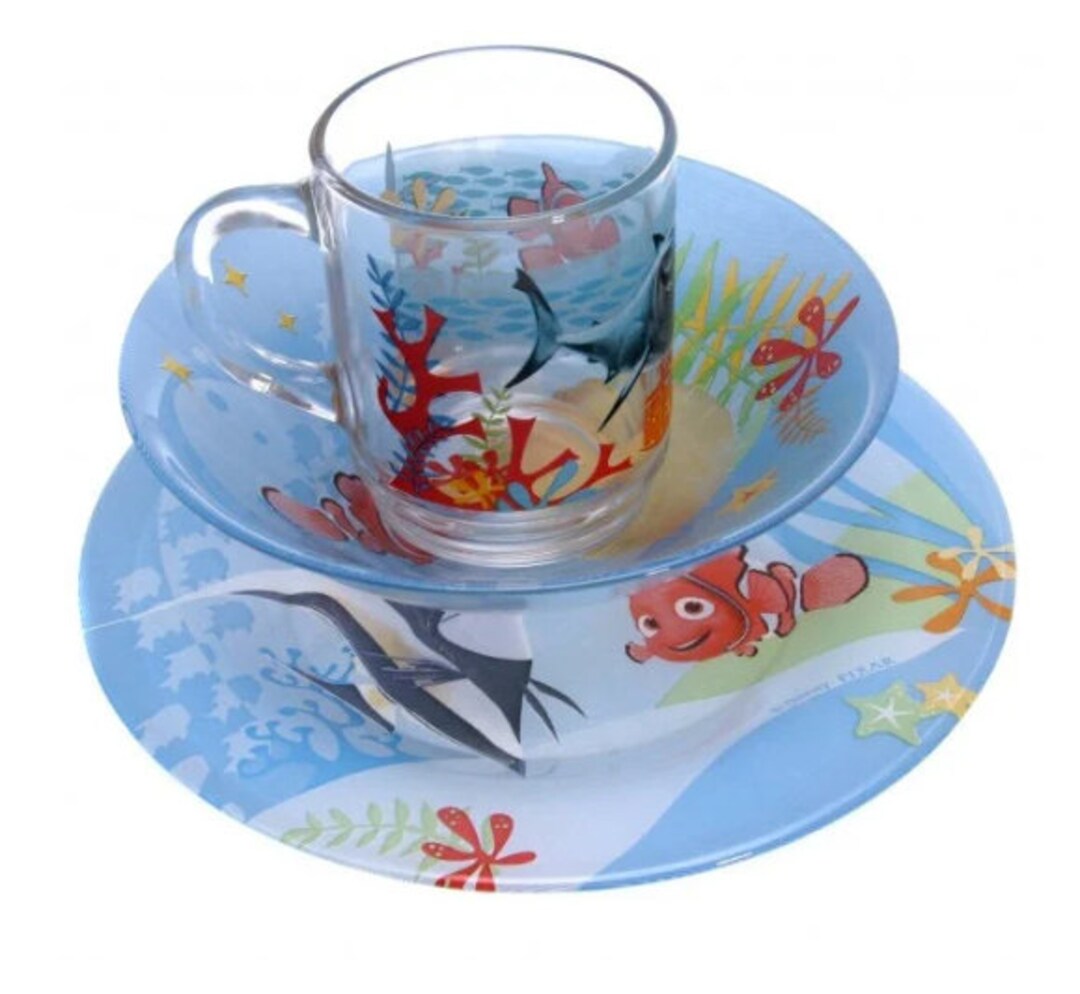 Luminarc Child Nemo 3 Pc Set - Etsy