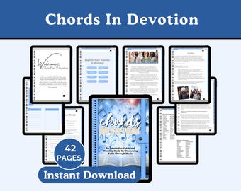 Digital Bible Study Journal: Christian Music & Worship (PDF)
