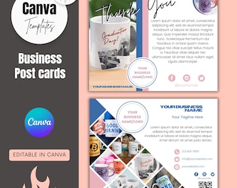 Craft Business Postcard Template: Editable Canva Design (Digital Download)