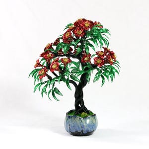 Wire art, wire tree, wire flowers, wire tree, bonsai, gift idea, decoration, artificial tree, tree of life, feng shui.