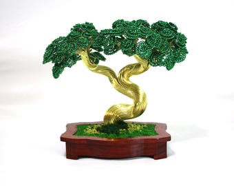 Drahtkunst,Drahtbaum,Wiretree,Bonsai,Geschenkidee,Dekoration,Kunstbaum,Baum des Lebens,Feng Shui.