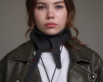 Little Neck Scarf, Elegant Neck Scarf, Stylish Accessory, Knitted Scarf, Sophie Scarf, Trendy Accessory, High Quality Wool Scarf