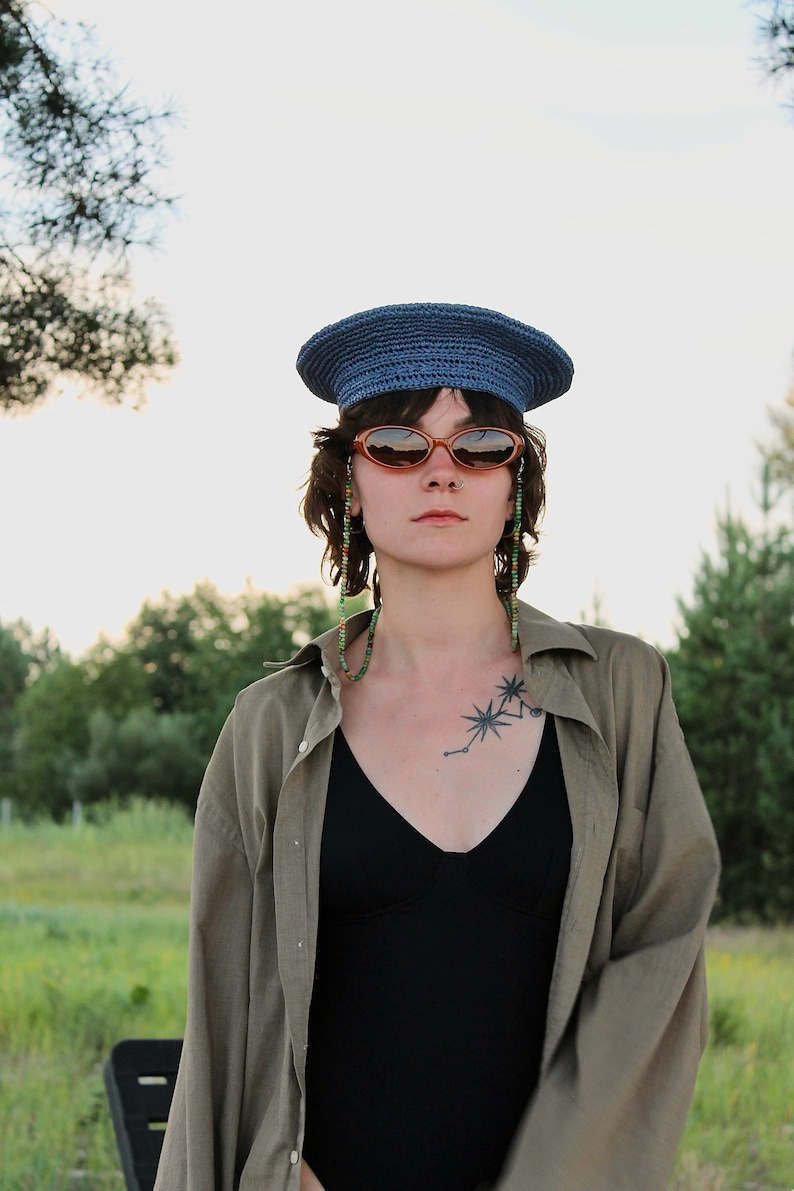 Straw Hat Women, Raffia Summer Hat, Sun Hat, Beret Summer
