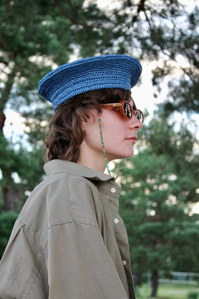 Straw Hat Women, Raffia Summer Hat, Sun Hat, Beret Summer