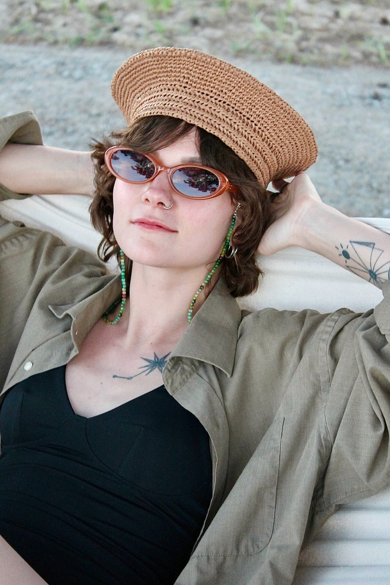 Straw Hat Women, Raffia Summer Hat, Sun Hat, Beret Summer