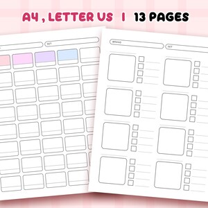 Coloring Practice Worksheets Printable, Blank Color Swatch Chart Combo ...