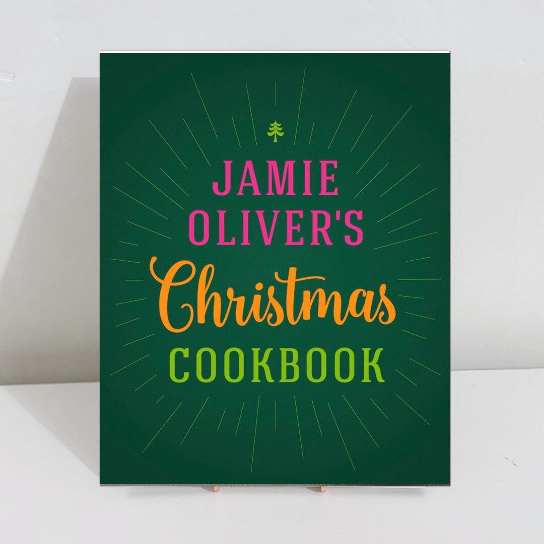 Jamie Olivers Christmas Cookbook hardback Etsy Australia